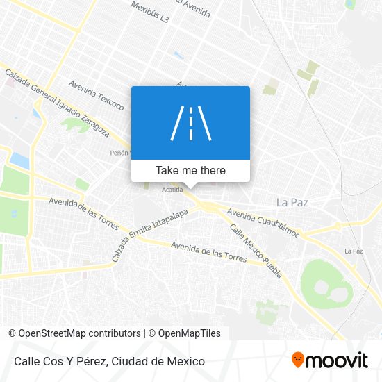 Calle Cos Y Pérez map