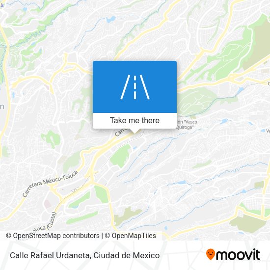 Mapa de Calle Rafael Urdaneta
