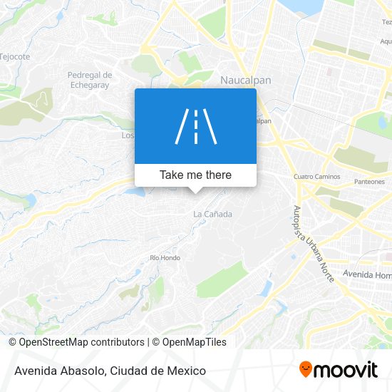 Mapa de Avenida Abasolo