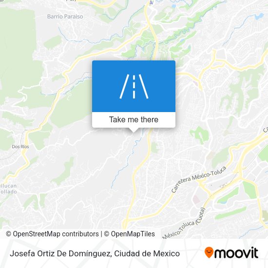 Mapa de Josefa Ortiz De Domínguez