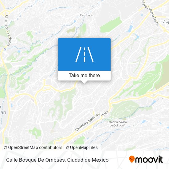 Calle Bosque De Ombúes map