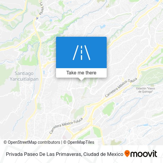 Mapa de Privada Paseo De Las Primaveras