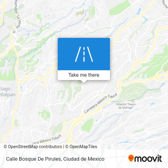 Mapa de Calle Bosque De Pirules