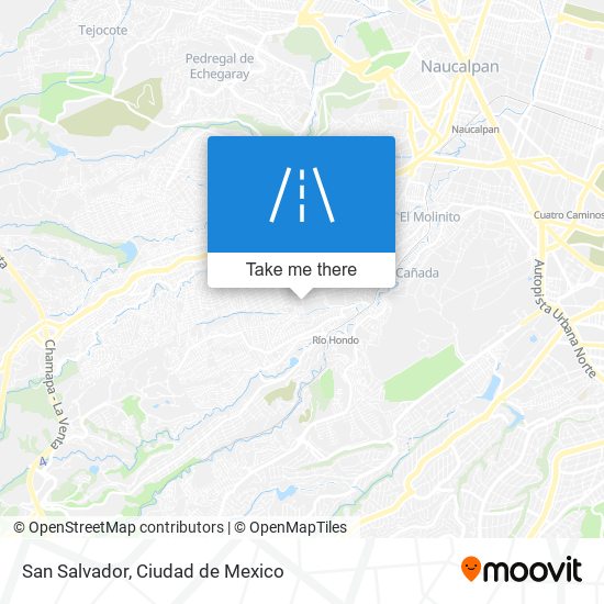 San Salvador map