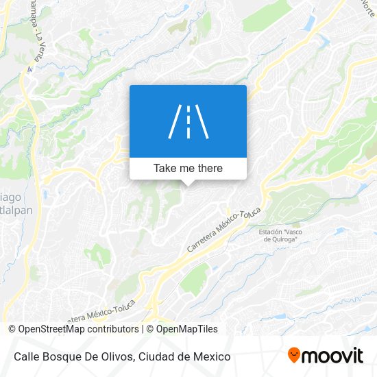 Calle Bosque De Olivos map