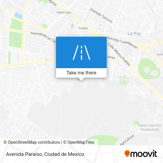 Avenida Paraíso map