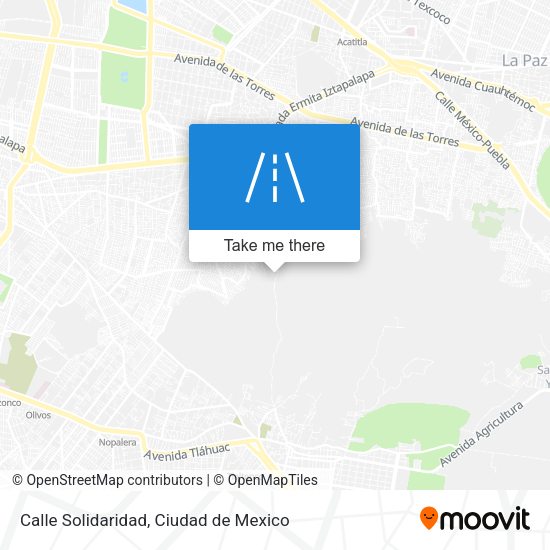 Calle Solidaridad map