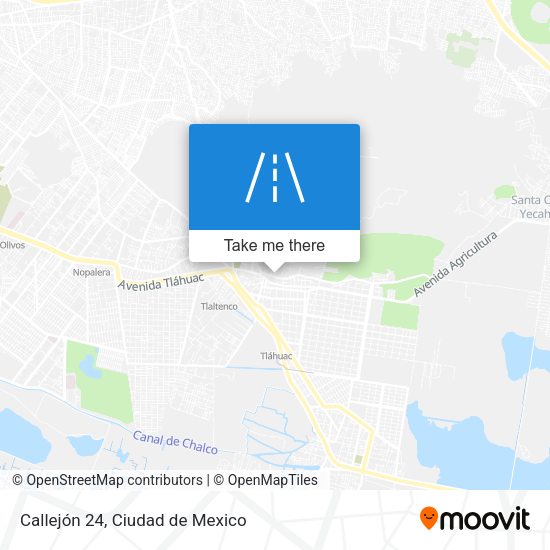 Callejón 24 map