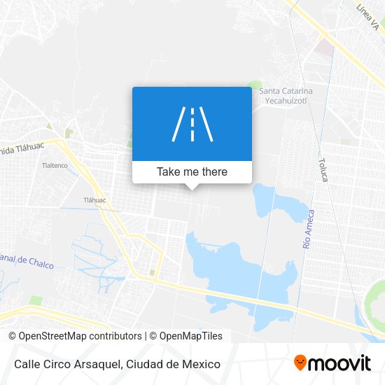 Mapa de Calle Circo Arsaquel