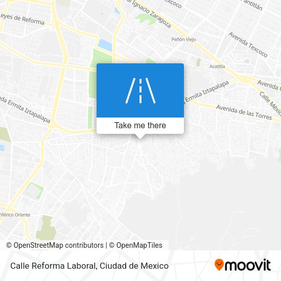 Calle Reforma Laboral map