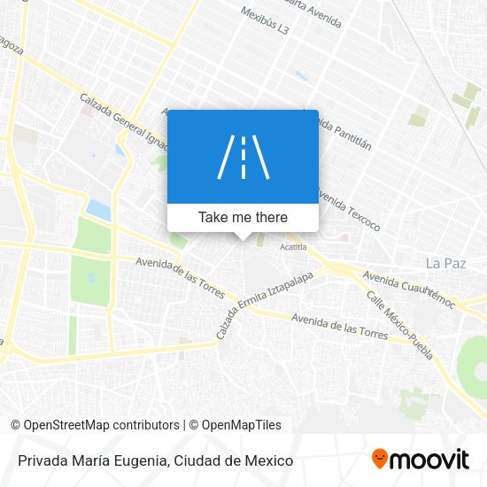 Mapa de Privada María Eugenia