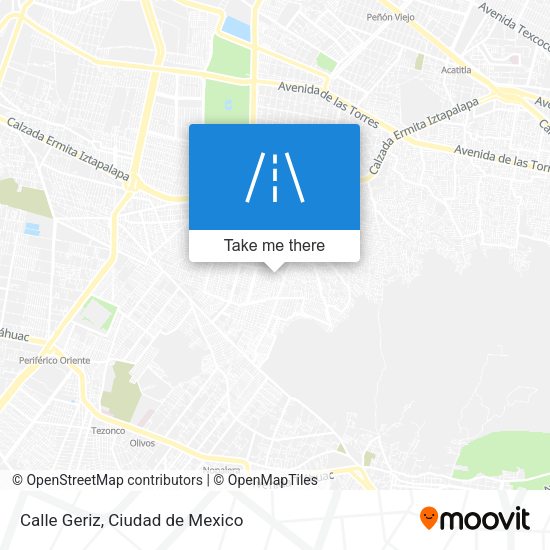 Mapa de Calle Geriz