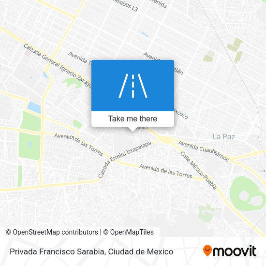 Mapa de Privada Francisco Sarabia