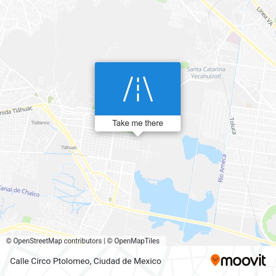 Calle Circo Ptolomeo map