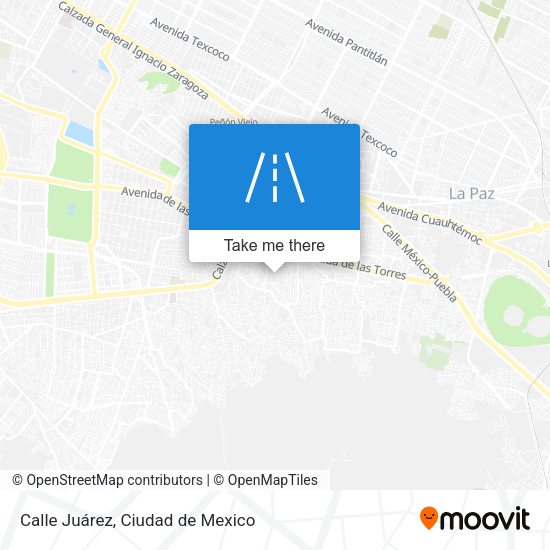 Mapa de Calle Juárez