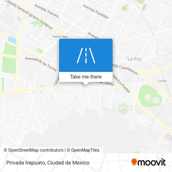 Privada Irapuato map