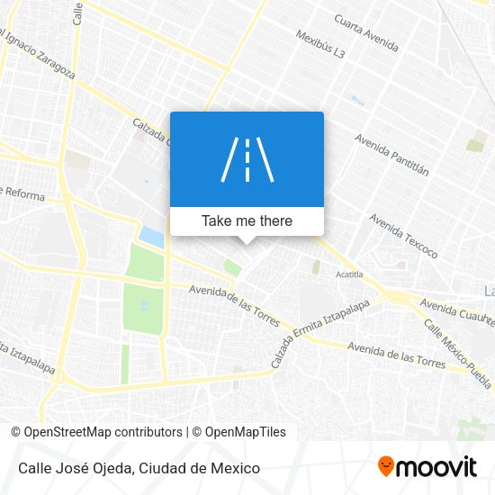Calle José Ojeda map