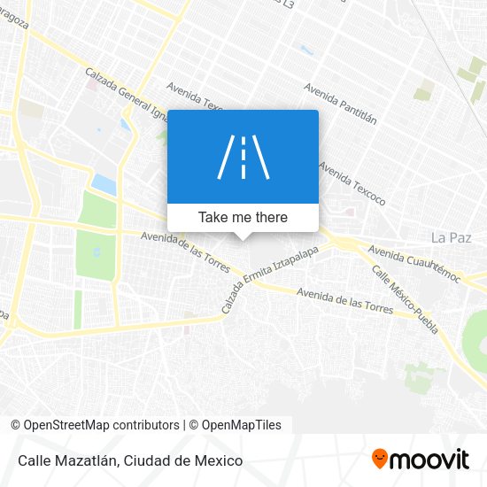 Calle Mazatlán map