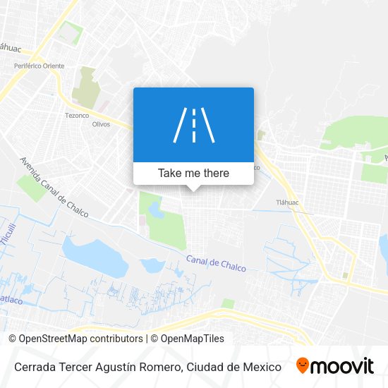 Cerrada Tercer Agustín Romero map