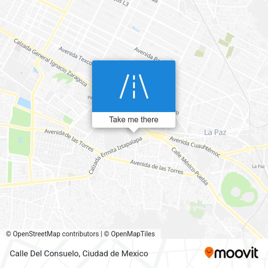 Calle Del Consuelo map