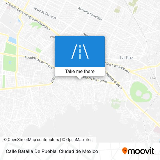Calle Batalla De Puebla map
