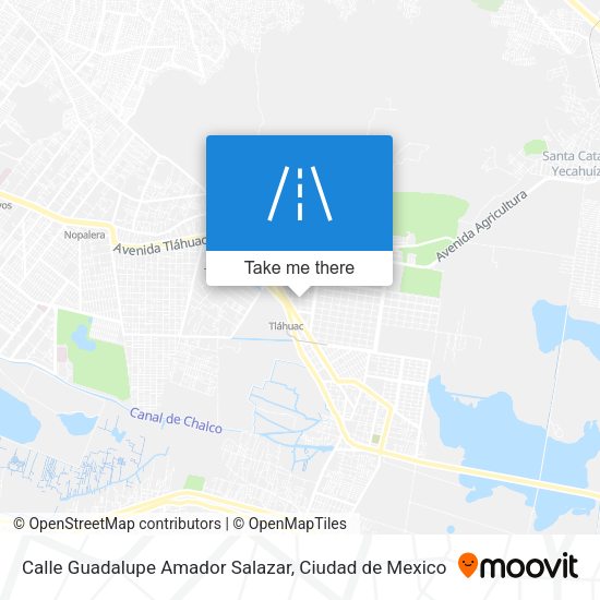 Calle Guadalupe Amador Salazar map