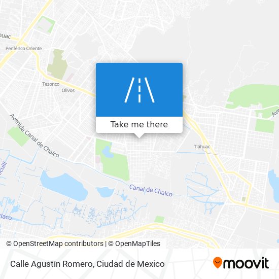 Calle Agustín Romero map