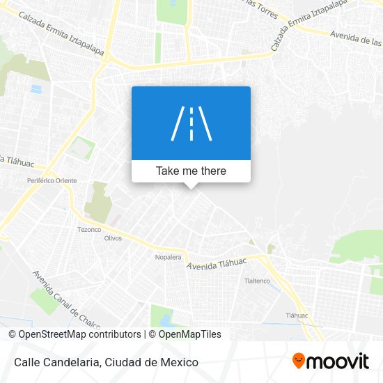 Calle Candelaria map