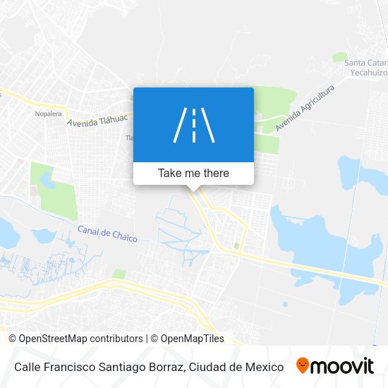 Mapa de Calle Francisco Santiago Borraz