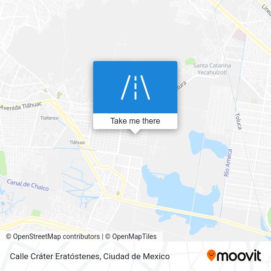 Calle Cráter Eratóstenes map