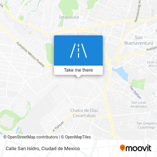 Mapa de Calle San Isidro
