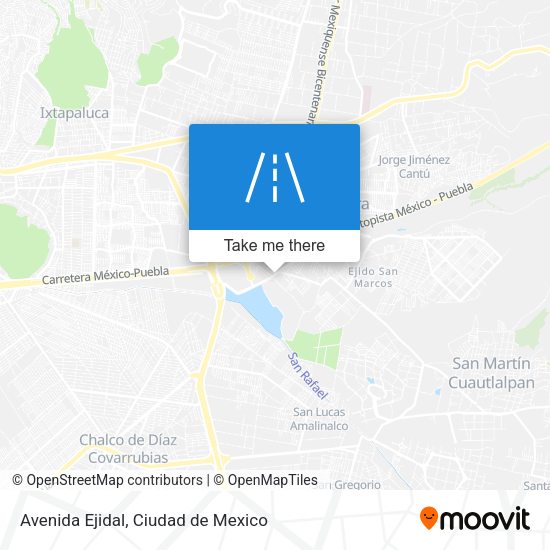 Mapa de Avenida Ejidal