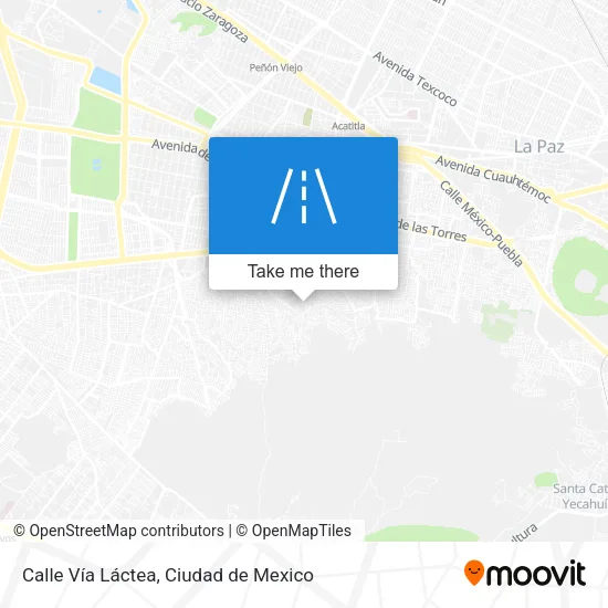 Calle Vía Láctea map