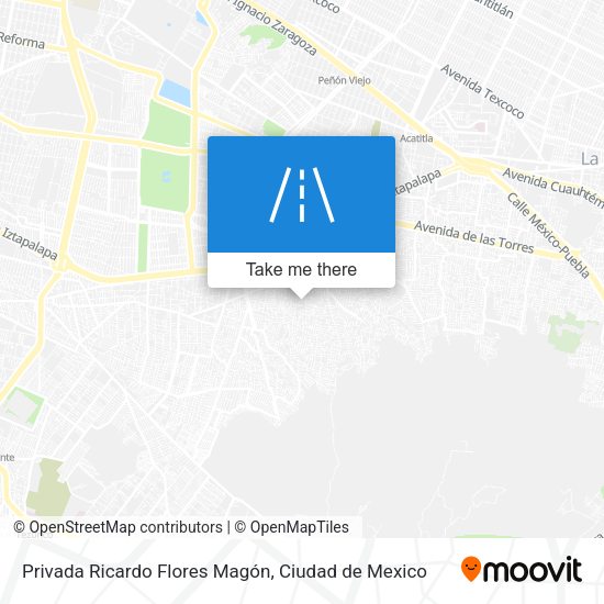 Privada Ricardo Flores Magón map