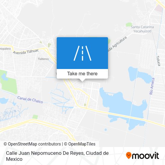 Calle Juan Nepomuceno De Reyes map