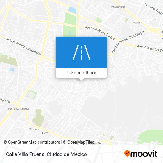 Calle Villa Fruena map