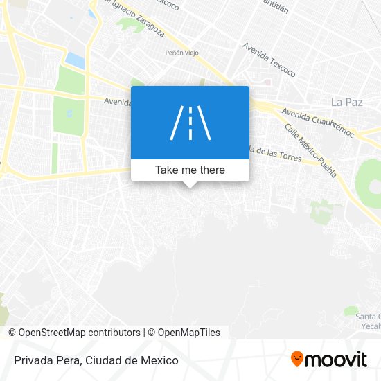 Mapa de Privada Pera