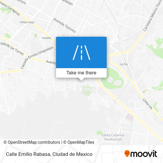 Calle Emilio Rabasa map