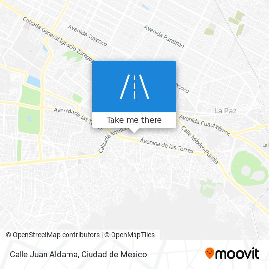 Calle Juan Aldama map