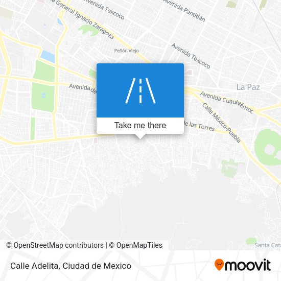 Calle Adelita map