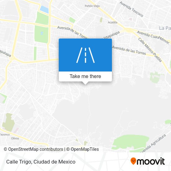 Mapa de Calle Trigo