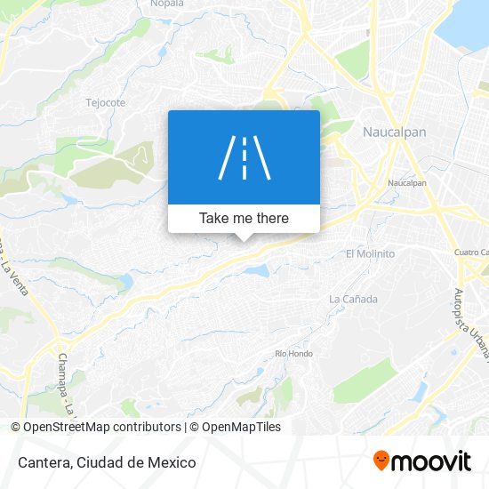 Mapa de Cantera
