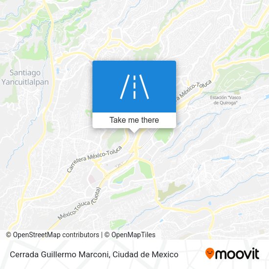 Cerrada Guillermo Marconi map