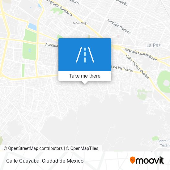 Calle Guayaba map