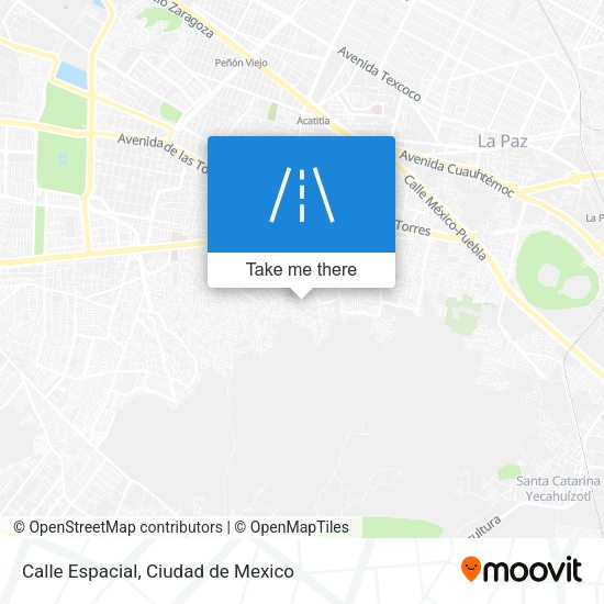 Mapa de Calle Espacial