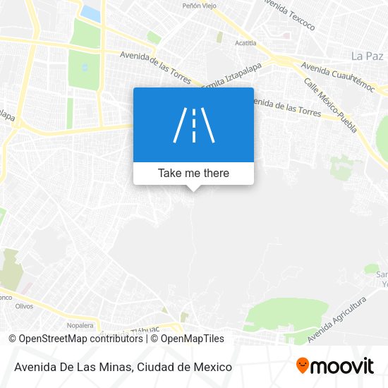 Mapa de Avenida De Las Minas