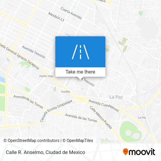 Mapa de Calle R. Anselmo