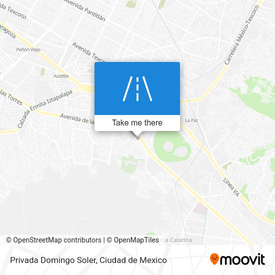 Privada Domingo Soler map