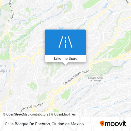 Mapa de Calle Bosque De Enebros