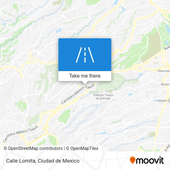 Calle Lomita map
